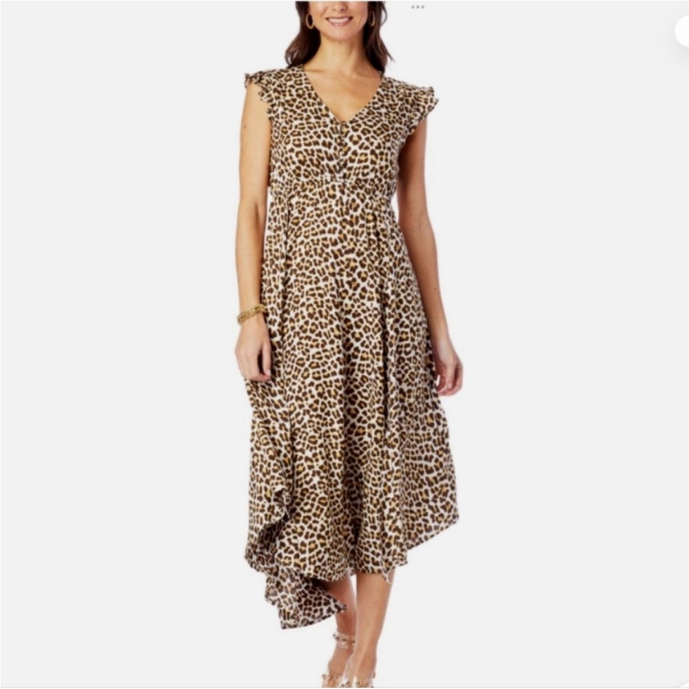 New Jessica Simpson leopard dress